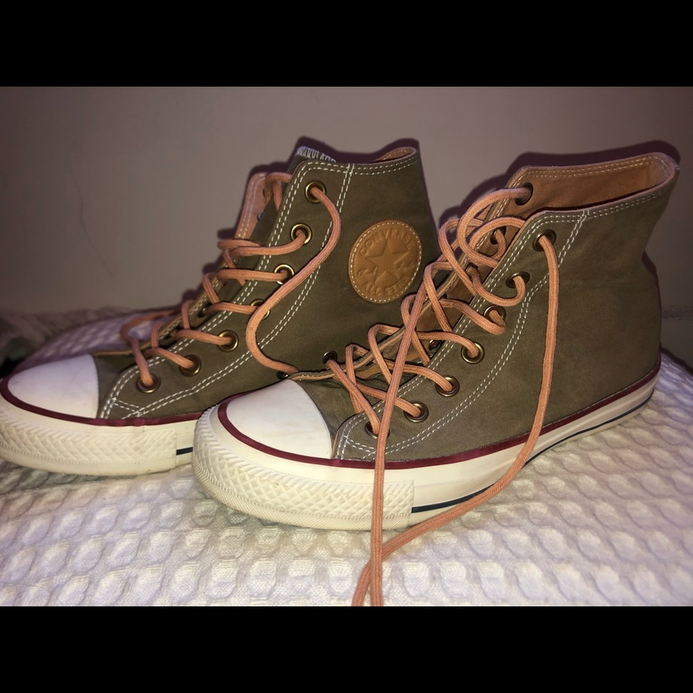 Limited addition Converse high tops - leather